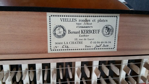 Vièle à archet – Atelier de lutherie Philippe Berne