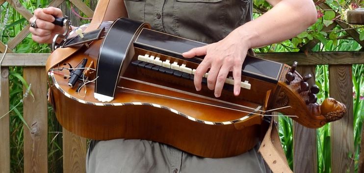Manche de guitare électrique, conception de détails fins mats, points  incrustés sur le côté du manche de la guitare pour instruments de musique